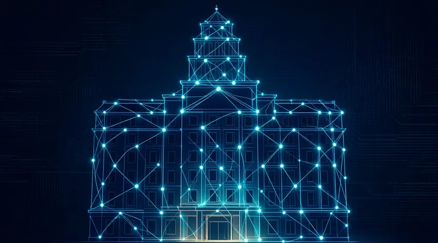 AI神经网络与酒店建筑融合